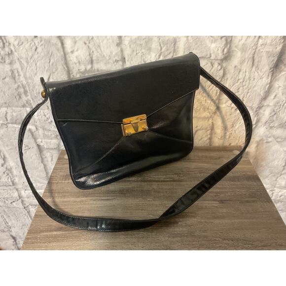 Vintage Bags By Francois California Leather Shoulder Bag - Picture 1 of 12